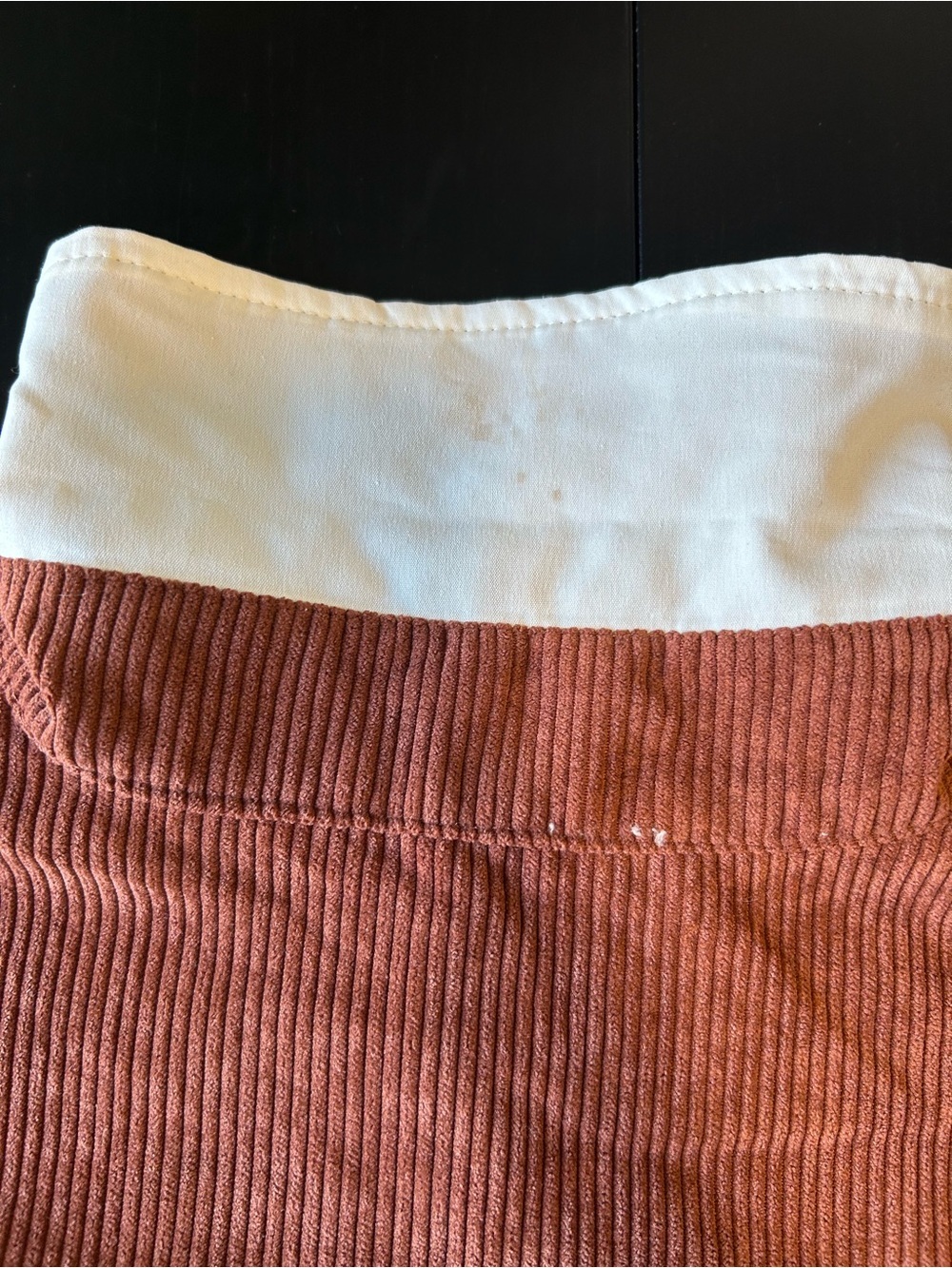 Copper Corduroy Shacket - Coastal Grandma Oversized Dark Academia - Picture 12 of 15